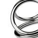 Тройное эрекционное кольцо Sinner Gear Unbendable &mdash; Triad Chamber Metal Cock and Ball Ring &mdash; Large SO4617 фото 4