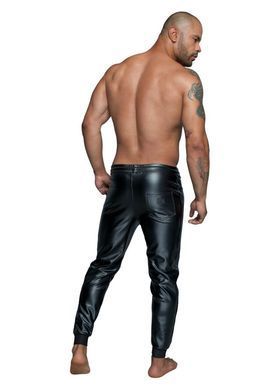 Мужские треггинсы Noir Handmade H063 Powerwetlook treggings, XXL, мокрый эффект SX0119 фото