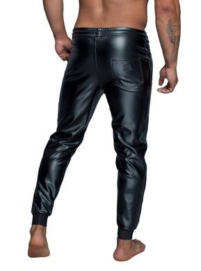 Мужские треггинсы Noir Handmade H063 Powerwetlook treggings, XXL, мокрый эффект SX0119 фото