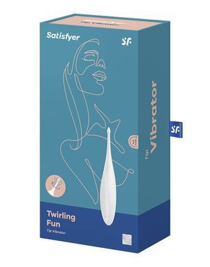 Вибратор для клитора Satisfyer Twirling Fun White SO5418 фото