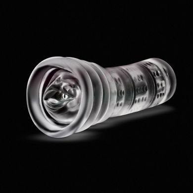Мастурбатор Blush Rize &ndash; Luz Glow in the Dark Masturbator &ndash; Clear, всасывание, светится в темноте SO8833 фото