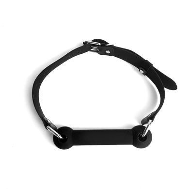 Кляп-палка на ремнях Art of Sex &ndash; Gag Stick Silicon, черный, натуральная кожа SO6705 фото
