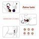 Вагинальные шарики Adrien Lastic Harmony Stones, полудрагоценные камни, диаметр 3 см, 2 держателя SX1272 фото 9