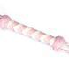 Флоггер Liebe Seele White & Pink Leather Whip SX2833 фото 4