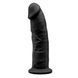 Фаллоимитатор SilexD Oscar Black (MODEL 2 size 9in), двухслойный, силикон+Silexpan, диаметр 5,4см SO9925 фото 1