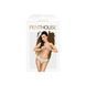 Трусики-бикини Penthouse Catch Me S/M White, кружево, узкие ремешки, вырезы на ягодицах, бантик SO6489 фото 3
