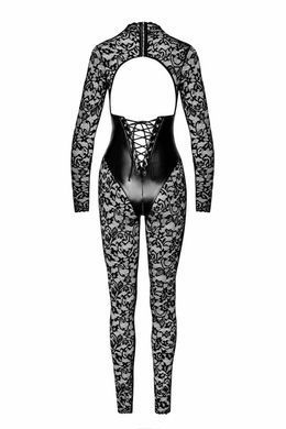 Комбинезон Noir Handmade F299 Enigma, XXL, кружево, длинный рукав, имитация корсета, доступ SX0235 фото