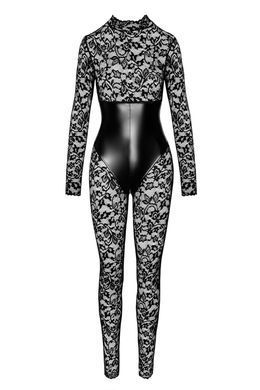Комбинезон Noir Handmade F299 Enigma, XXL, кружево, длинный рукав, имитация корсета, доступ SX0235 фото