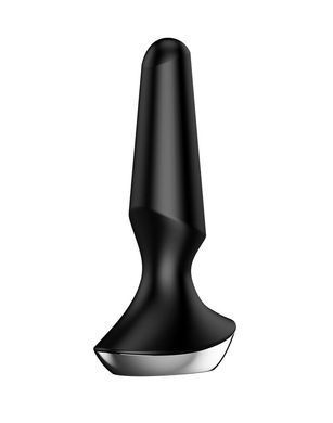 Анальная смарт-вибропробка Satisfyer Plug-ilicious 2 Black SO5444 фото