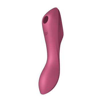 Вакуумный стимулятор с вибрацией Satisfyer Curvy Trinity 3 Red SO6117 фото