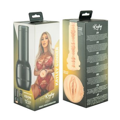 Мастурбатор Kiiroo Feel Kayley Gunner PBC, совместимый с PowerBlow и Keon SO9367 фото