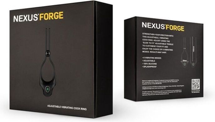 Эрекционное виброкольцо-лассо Nexus FORGE Vibrating, 6 режимов SO8695 фото