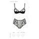 Эротический комплект с рисунком Passion LOVELIA BIKINI XXL/XXXL, black SO4749 фото 5