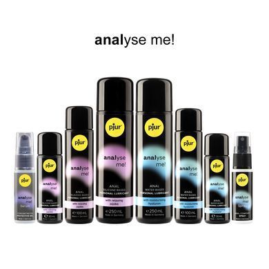 Анальная смазка pjur analyse me! Relaxing 30 мл, на силиконовой основе, с маслом жожоба PJ10500 фото