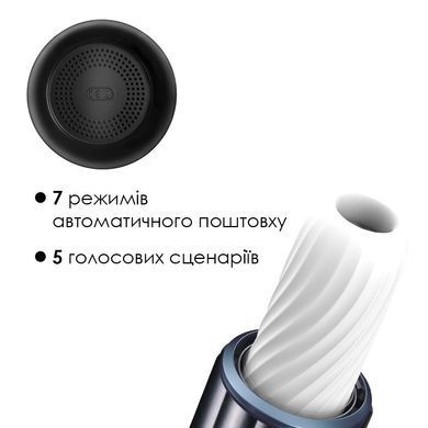 Автоматический мастурбатор с озвучкой Svakom Alex Dark Blue SO4856 фото