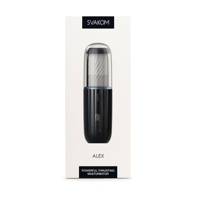 Автоматический мастурбатор с озвучкой Svakom Alex Dark Blue SO4856 фото