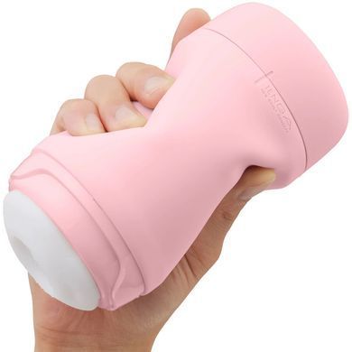 Мастурбатор TENGA PUFFY Strawberry Pink , ультрамягкий материал, многоразовый, сквозной SX1329 фото