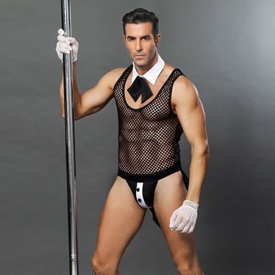 Эротический костюм официанта &ldquo;Горячий Дэниел&rdquo; One Size Black SO4982 фото