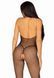 Бодистокинг Leg Avenue Fishnet Halter Bodystocking One size Black, мелкая сетка SO8611 фото 2