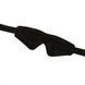 Маска на глаза Liebe Seele Boudoir Amor Blindfold Black, плотное прилегание, бархатный финиш SX1666 фото 3