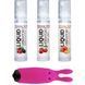 Набор из 3-х вкусов стимулирующего лубриканта Amoreane Med (3х10мл) и вибропули Adrien Lastic Pink SO4119 фото 1