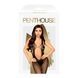 Бодистокинг с глубоким вырезом на спине Penthouse - Forbidden Fruit Black S/L SO4391 фото 3