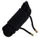 Веревка для шибари LOCKINK SEVANDA Shibari Pratice Rope, черная, 8 м, нейлон+хлопок SX0880 фото 1
