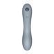 Вакуумный стимулятор с вибрацией Satisfyer Curvy Trinity 3 BlueGrey SO6118 фото 3