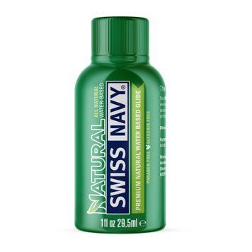 Лубрикант на водной основе Swiss Navy NATURAL All Natural, 29,5 мл, для чувствительной кожи SX0582 фото