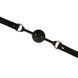 Воздухопроницаемый кляп Liebe Seele Boudoir Amor Ball Gag Black, силиконовый шарик, диаметр 4,3 см SX1667 фото 4