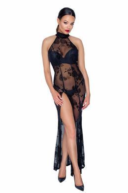 Длинное сетчатое платье Noir Handmade F239 Long tulle dress, 3XL SX0138 фото