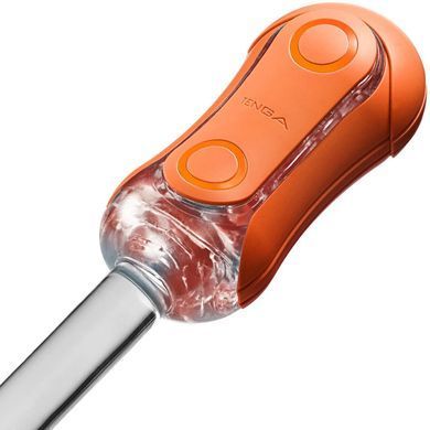 Мастурбатор Tenga Flip Orb &mdash; Sunset Orange, с изменяемым сжатием, со стимулирующими шариками внутри SX1331 фото
