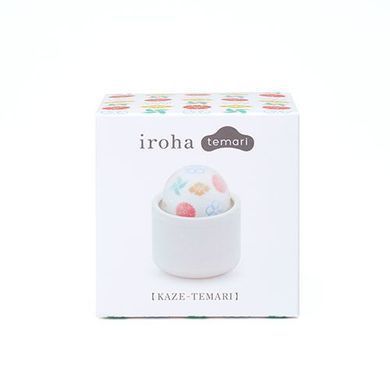 Мощный вибратор-шарик IROHA TEMARI Kaze, не передает вибрацию на футляр, 6 режимов работы SO3327 фото