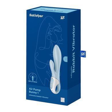 Вибратор-кролик надувной Satisfyer Air Pump Bunny 1 SX2180 фото