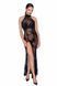 Длинное сетчатое платье Noir Handmade F239 Long tulle dress, 3XL SX0138 фото 3