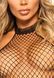 Эротический сетчатый бодистокинг Leg Avenue Racer neck bodystocking Black SO9157 фото 3