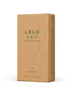 Презервативы LELO HEX Condoms Organic 12 Pack, тонкие и суперпрочные (мятая упаковка!!!) SX3043-R фото