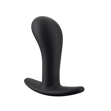 Анальная пробка Fun Factory BOOTIE S, черная, диаметр 2,8 см, тонкий ограничитель SX1003 фото