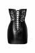Платье Noir Handmade F300 Solace, L, кружево, корсетный верх, шнуровка сзади, юбка мини под латекс SX0239 фото 7