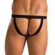 Мужские слипы на шнуровке Passion 044 SLIP BEN XXL/XXXL Black, экокожа, люверсы SO7605 фото 2