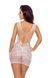 Бодистокинг Passion BS111 One Size, white SX2474 фото 2