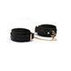 Поножи Liebe Seele Boudoir Amor Ankle Cuffs Black, съемная соединительная цепочка SX1670 фото 3