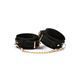 Поножи Liebe Seele Boudoir Amor Ankle Cuffs Black, съемная соединительная цепочка SX1670 фото 1