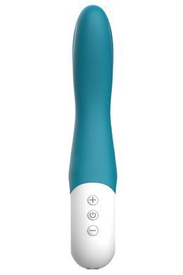 Вибратор точки G Liebe Bend It Rechargeable Ocean Blue, 10 режимов, очень мощный, гибкий ствол SX1597 фото