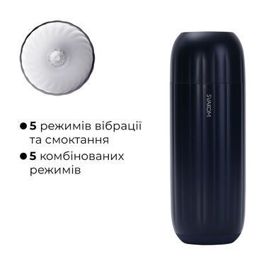 Интерактивный смарт-мастурбатор с вибрацией и посасыванием Svakom Sam Neo 2 SX0725 фото