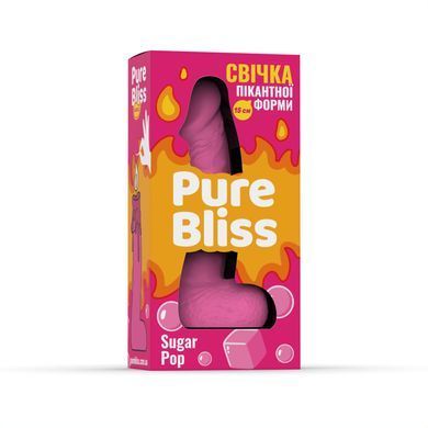 Ароматная свеча пикантной формы Pure Bliss Pink Sugar Pop (Жвачка) 15 см SX3033 фото