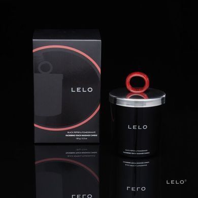 Массажная свеча LELO Massage Candle Black Pepper & Pomegranate, соевый воск, 36 часов горения SO8127 фото