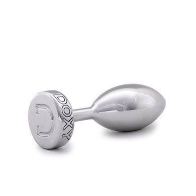 Металлическая анальная пробка DOXY Butt Plug SMOOTH, гладкая, диаметр 3,3 см SO8030 фото