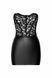 Платье Noir Handmade F300 Solace, XXL, кружево, корсетный верх, шнуровка сзади, юбка мини под латекс SX0241 фото 6