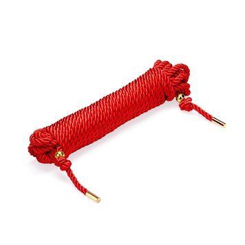 Веревка для шибари Liebe Seele Shibari 10M Rope Red, комбинированный состав SO9524 фото